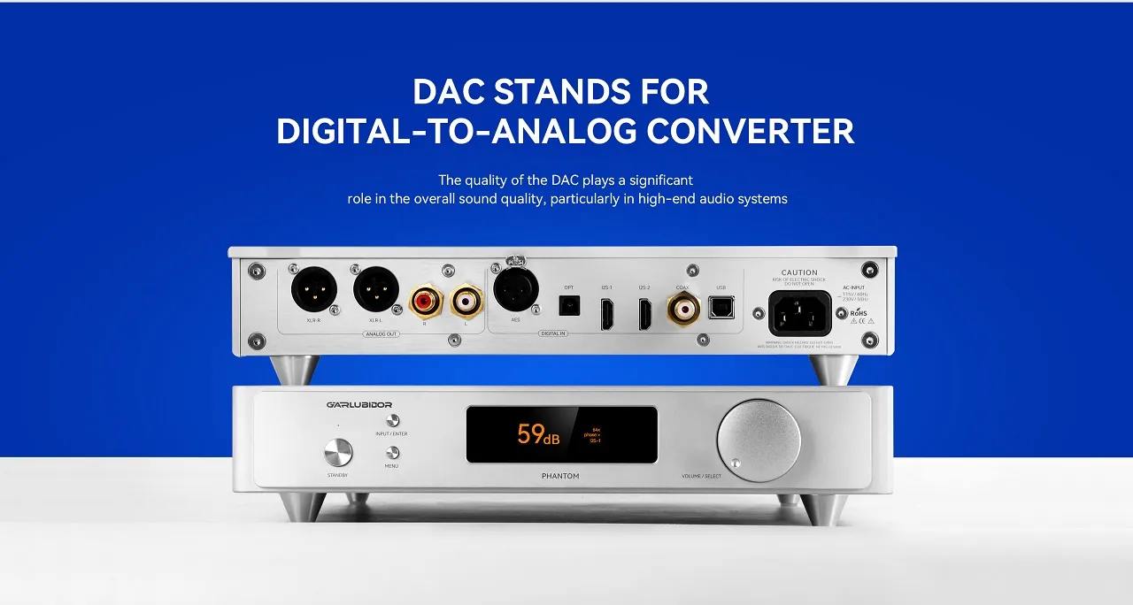 Garlubidor Phantom PRE DAC R-2R