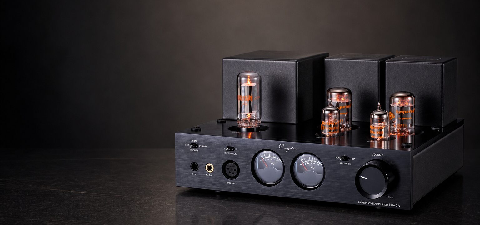 Cayin HA-2A, amplificatore valvolare single-ended Classe A disponibile in Black o Silver.