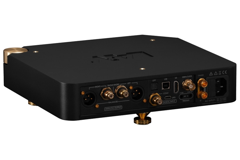 LAiV Harmony 2 DAC R-2R in finitura nera, vista del prodotto